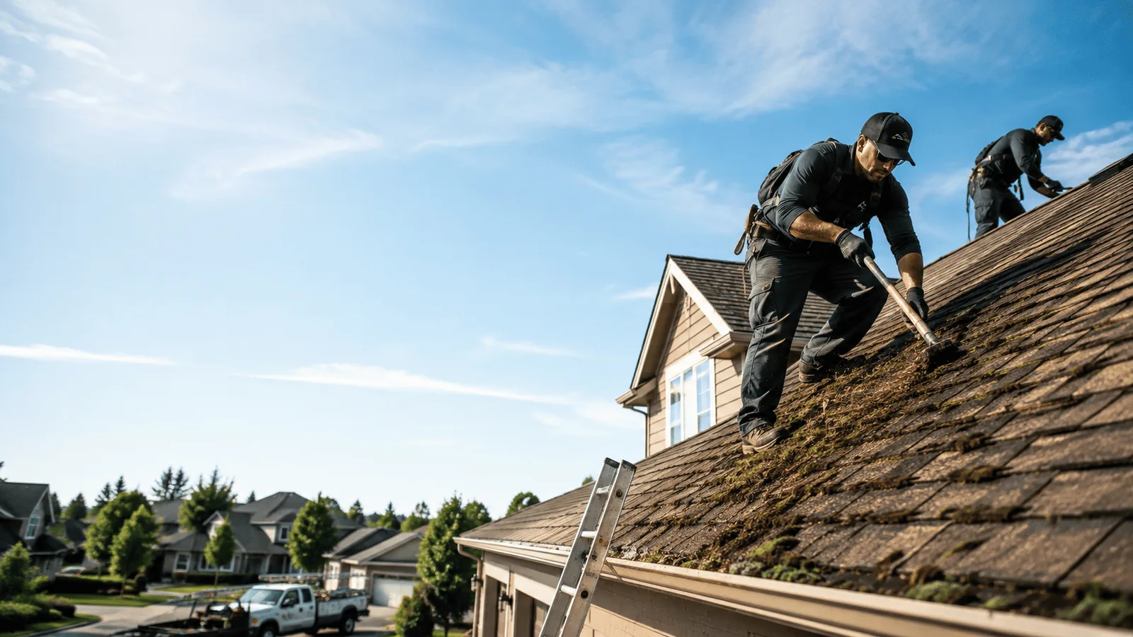 Roof Moss Removal in Portland, MO near me